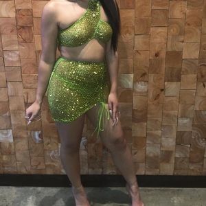 2 piece set! Panty included. Worn once.